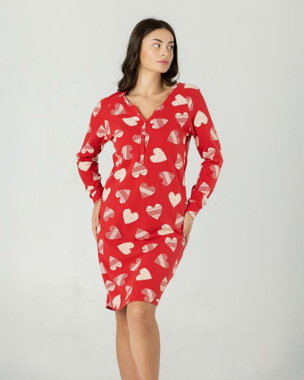 Spavaćica dugi rukav Mona