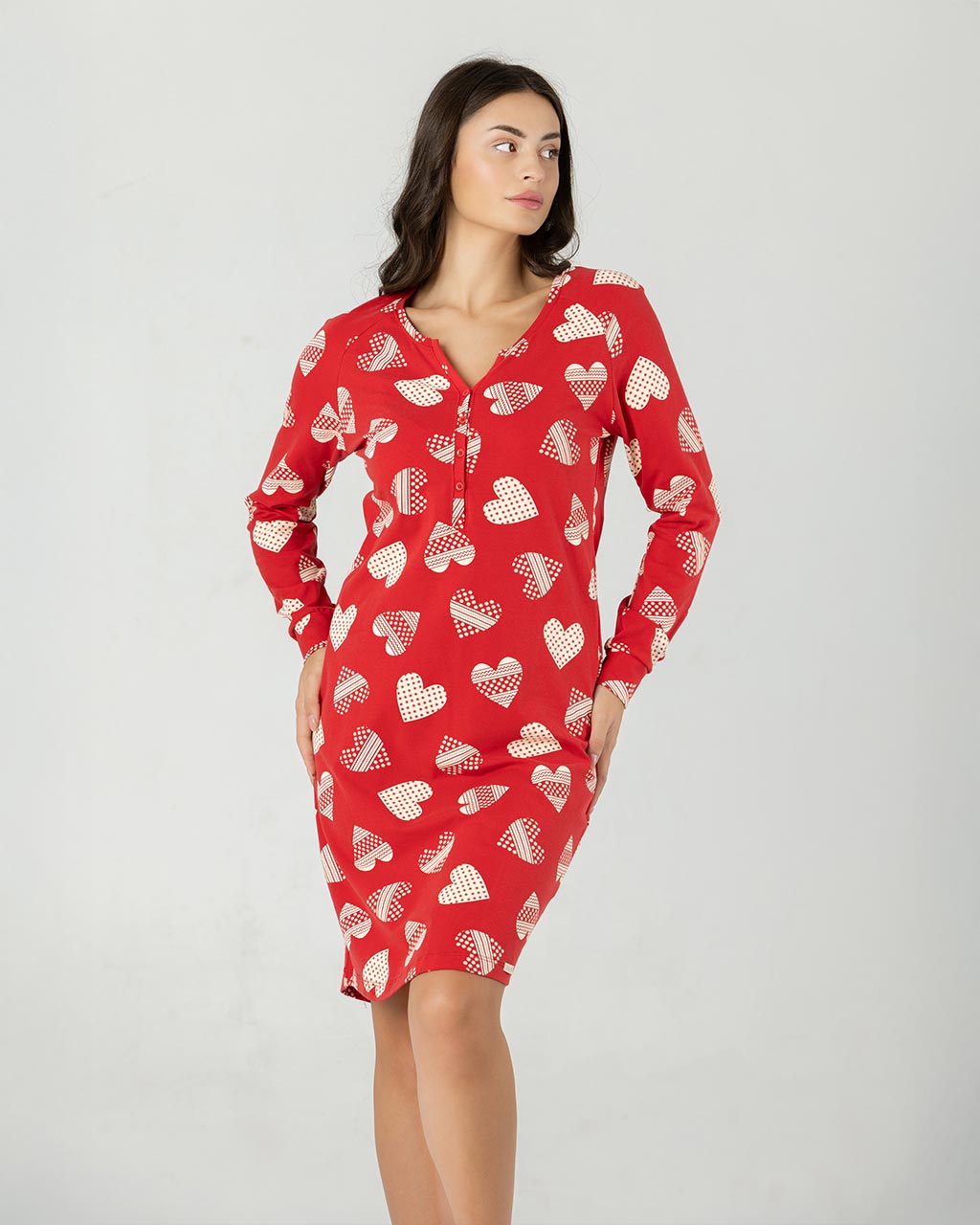 Spavaćica dugi rukav